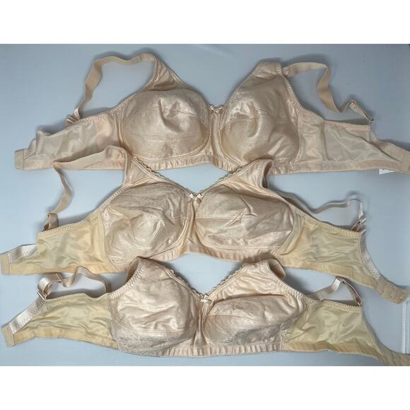 Classique NWT Wireless Pocket Bra 38B 772E Post Mastectomy Surgery Blush Beige - Picture 1 of 7